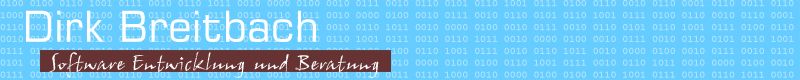 Dirk Breitbach - Software Entwicklung und Beratung